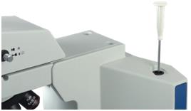 Microsc&oacute;pio metal&uacute;rgico de boa qualidade de imagem para detec&ccedil;&atilde;o