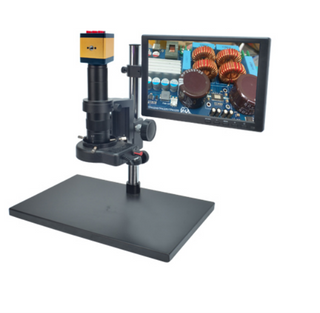 Microsc&oacute;pio de v&iacute;deo transparente 20X para detec&ccedil;&atilde;o